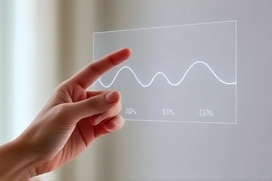 Holographic display of energy consumption patterns.